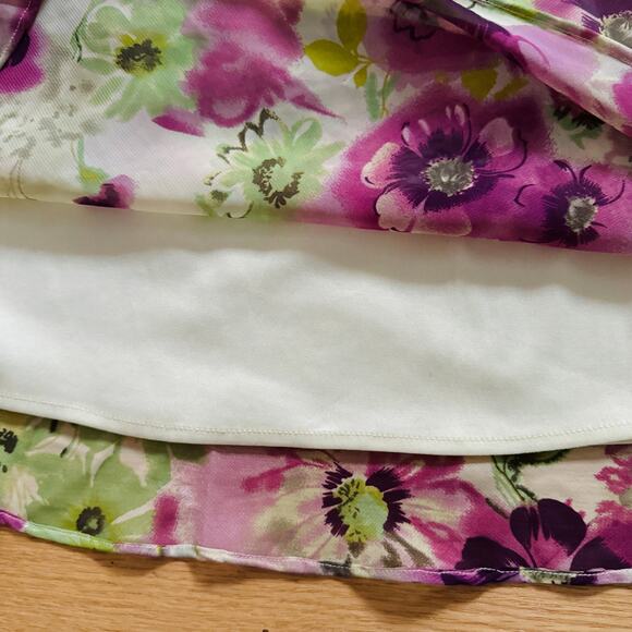 Y2K KSL floral skirt - Picture 4 of 5